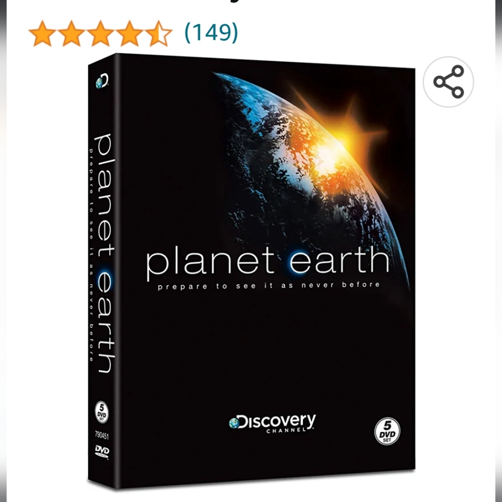 Planet Earth 5-Dvd Collector's Edition Boxed Set! Discovery Channel